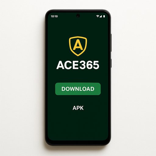 ACE365 APK download screen on Android device