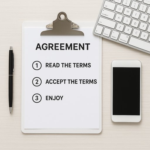 ACE365 terms feature image showing agreement steps